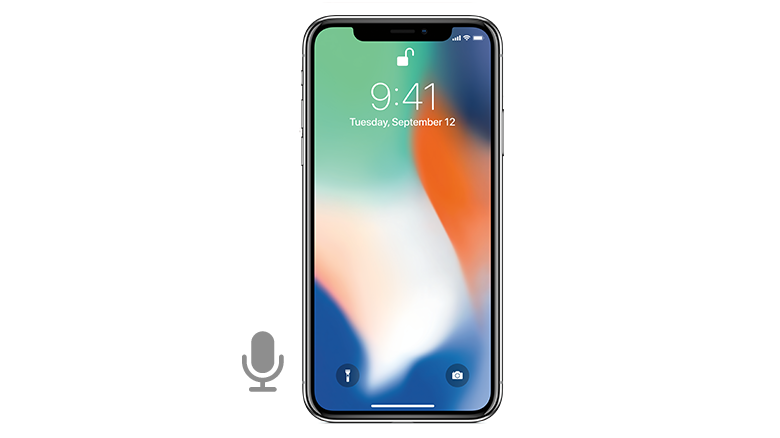 iPhone X Microphone