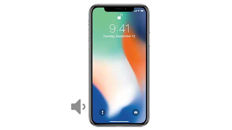 iPhone X Volume Button